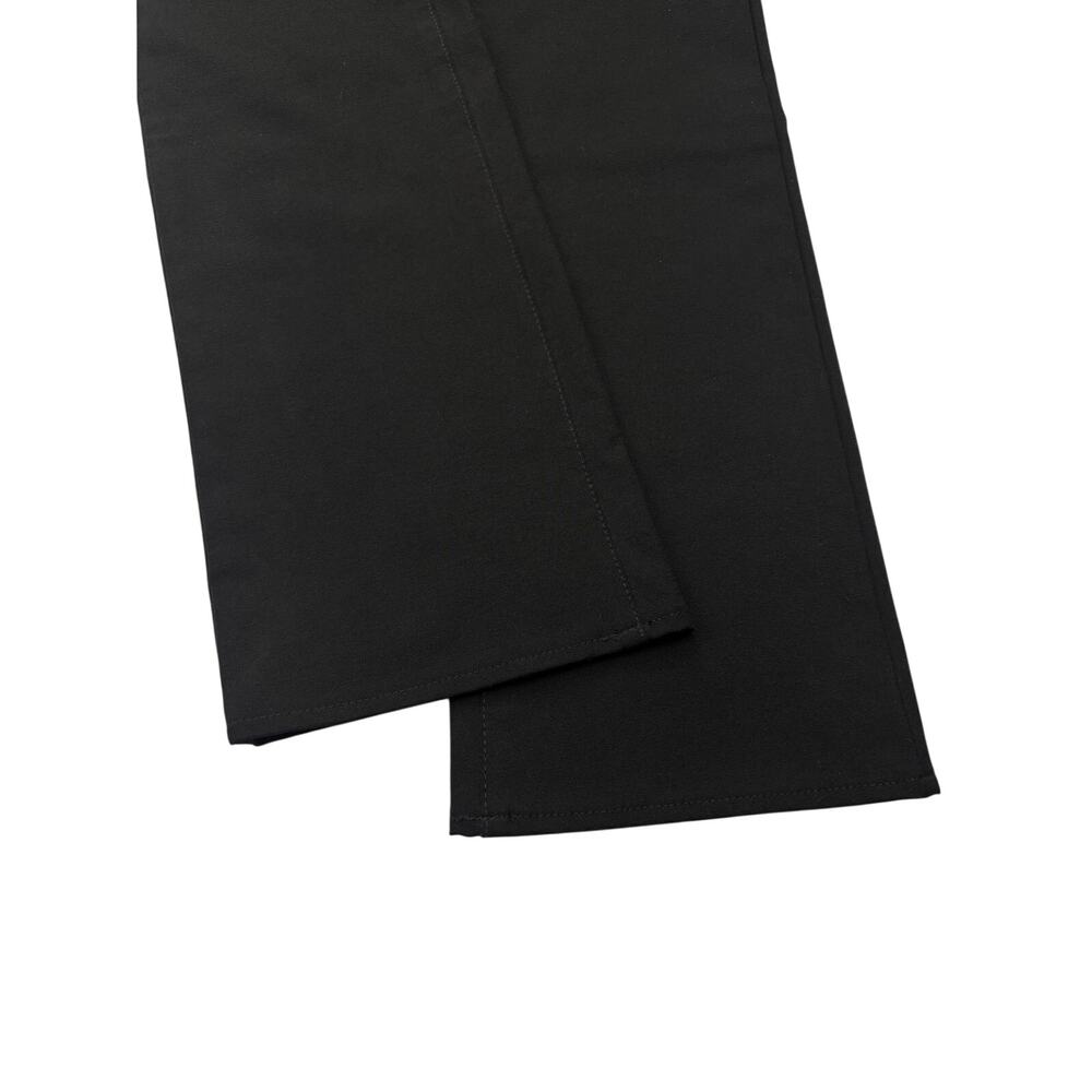 VERSACE Jeans Couture Boot Cut Mid Rise Pant Size 24 Black - Picture 6 of 7